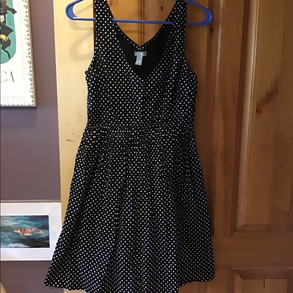 Polka dot summer dress